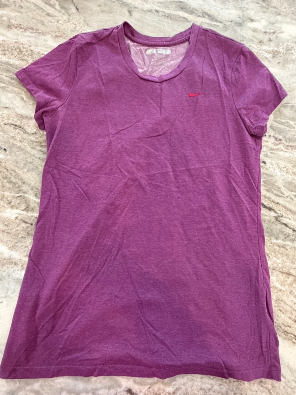 Nike Purple Athletic Tee Women’s Short Sleeve Workout Top